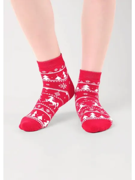 CLEVER WEAR Теплые детские новогодние носки