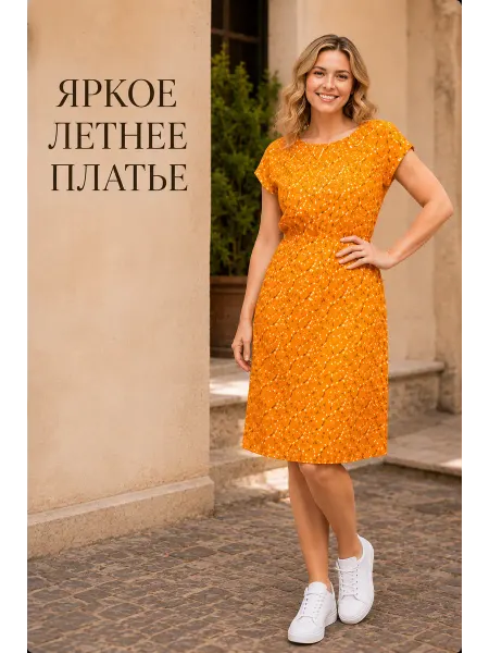 Am Clothing Платье летнее с коротким рукавом