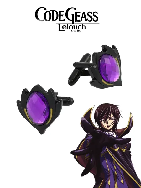 GameMerch Запонки Лелуш из аниме Код Гиас Code Geass