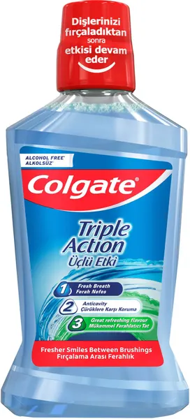 Colgate Ополаскиватель Тройное действие 500 мл х 2 шт