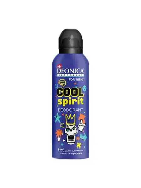 DEONICA Дезодорант детский Cool Spirit, 125мл