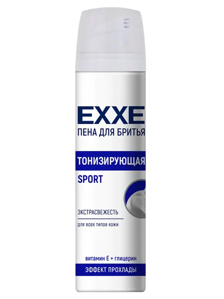 EXXE Пена для бритья Sport Energy Cool Effect 200 мл