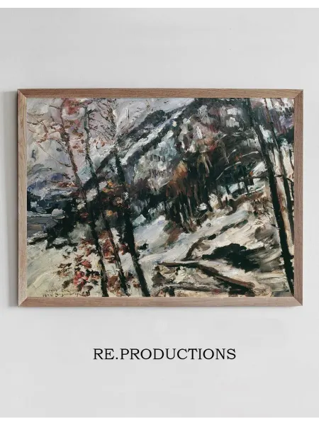Re.productions Постер Der Herzogstand Am Walchensee Im - Lovis Corinth