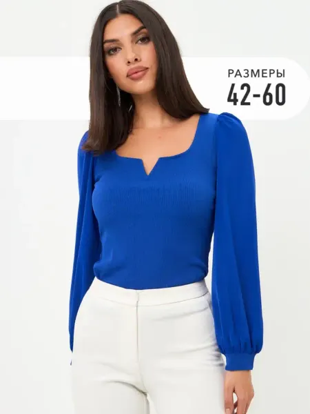 Trendzi Corner Блузка нарядная с длинным рукавом