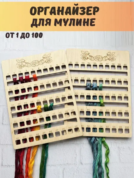 Craftedly Органайзер для ниток и рукоделия