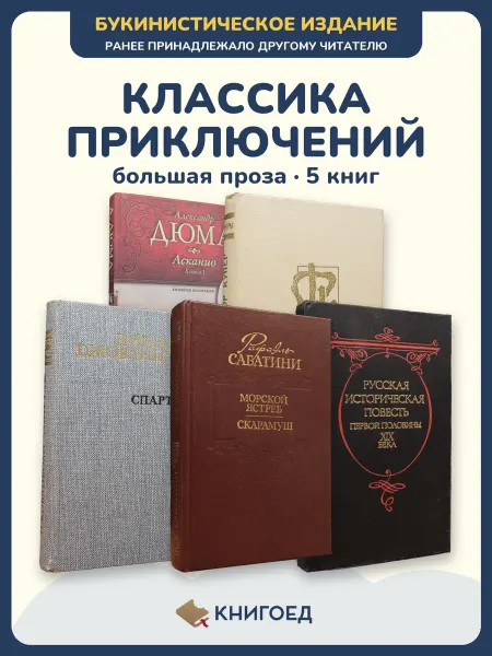Книгоед Исторические романы Дюма Купер Джованьоли Сабатини Сомов