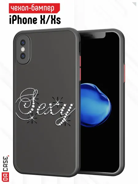 DACase Чехол на iPhone X XS для девушки