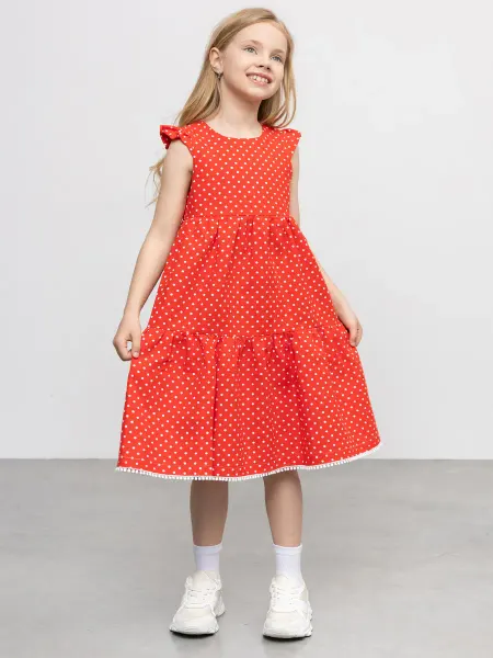 Darling Kids Платье нарядное в горошек