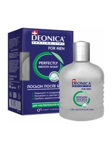 DEONICA Лосьон после бритья 90мл для чувствительной кожи