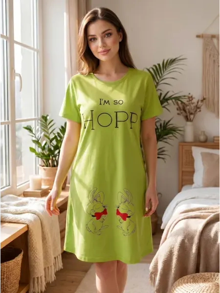 DINAR TEXTILE Туника платье трикотажное домашнее халат