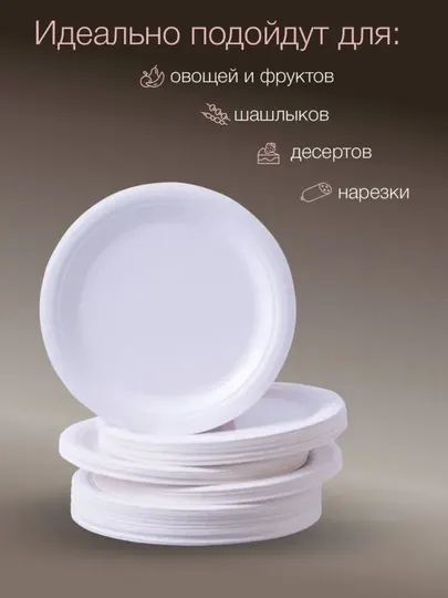 Одноразовые тарелки и одноразовая посуда для праздников, мероприятий и дней рождения