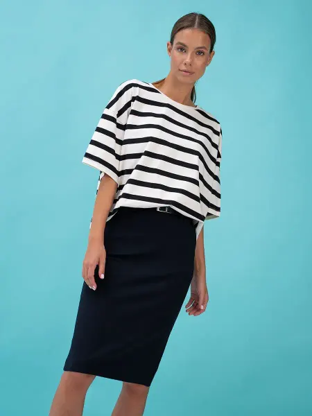 Woman&City Dress Юбка женская карандаш прямая с разрезом