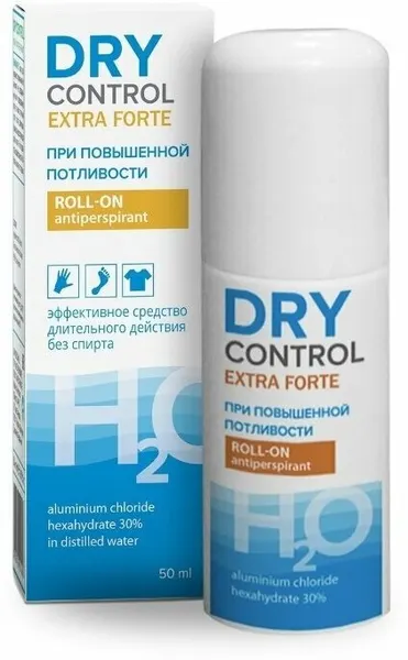 DRYCONTROL Extra forte roll-on антиперспирант 50 мл - 2 шт