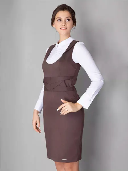 Duty Style Платье сарафан офисный