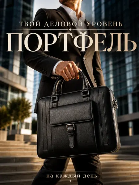 Мануфактура Слащева Портфель сумка для документов и ноутбука
