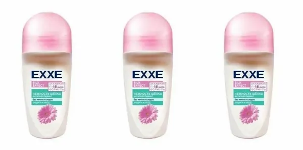 EXXE женский дезодорант Silk effect Нежность шёлка, 150 мл