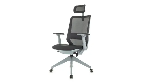 Кресло руководителя Бюрократ MC-G611NL-H черный Elastic-102 с подголов.