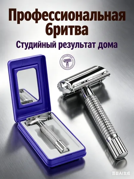Emil&Manuel Бритвенный станок Т- образный многоразовый для бритья
