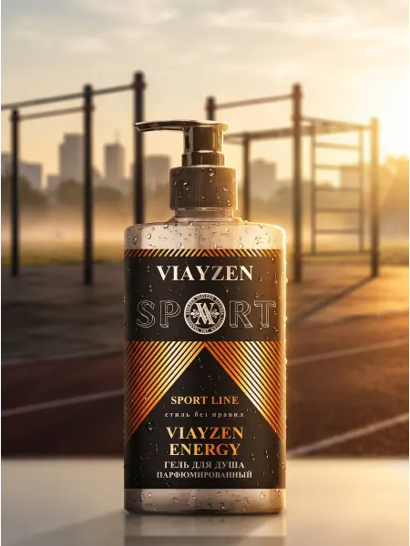 VIAYZEN Гель для душа парфюмированный energy