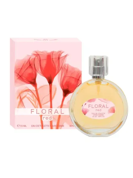 EUROLUXE Духи женские стойкие Floral Red 55 мл