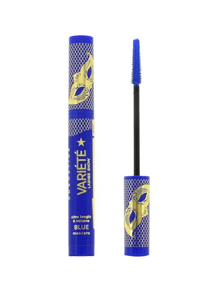Тушь для ресниц EVELINE VARIETE LASHES SHOW удлиняющая тон blue