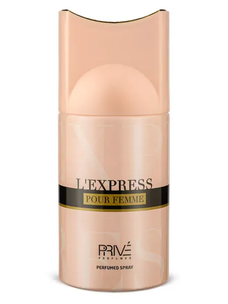 PRIVE Парфюмированный дезодорант спрей L'Express сладкий