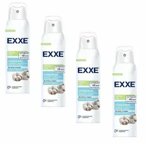 EXXE Дезодорант женский Fresh SPA Невидимый спрей 150мл