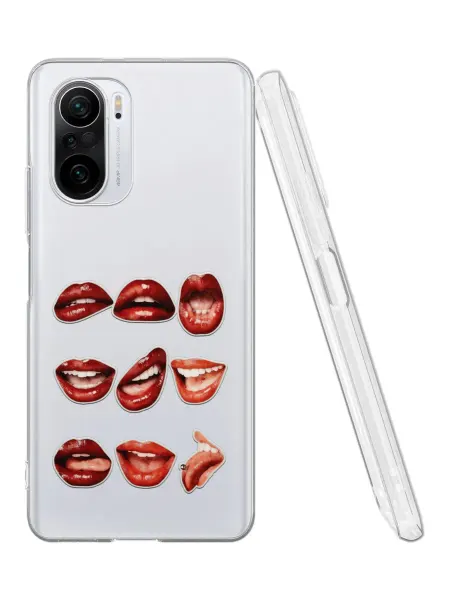 QuestCase Чехол на Xiaomi Poco F3 с принтом Любовь