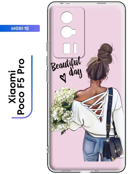 Mobi711 Чехол с рисунком для Xiaomi Poco F5 Pro