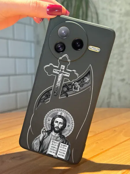 FACTORIA Чехол на Poco F7 Pro с православным принтом