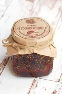 Варенье из сосновых шишек 330гр, "Экосбор"