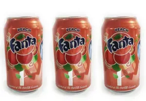 Fanta Газированный напиток Персик, 355 мл, 3 шт