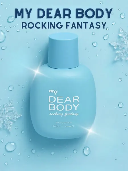 Парфюмированный спрей мист для тела и волос rosking fantazy