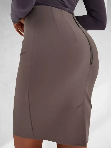 Novik Fashion Юбка карандаш офисная мини
