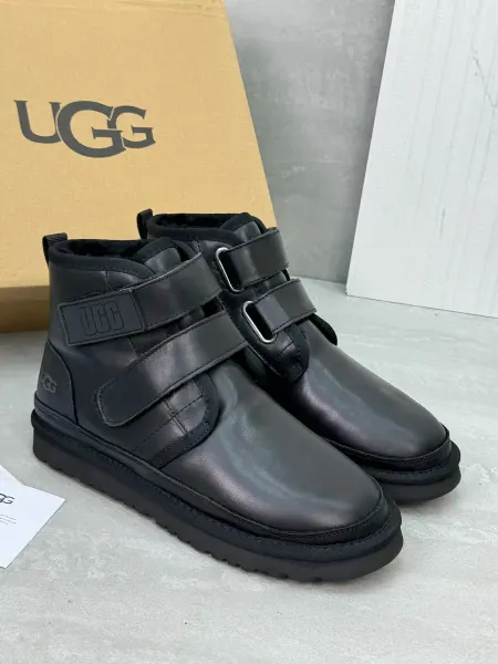 Fashion shoes Угги обливные на липучках