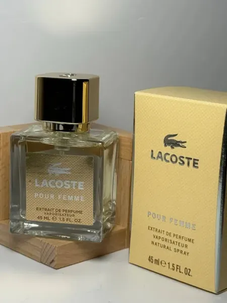 Духи женские Lacoste Pour Femme лакоста белая 90мл