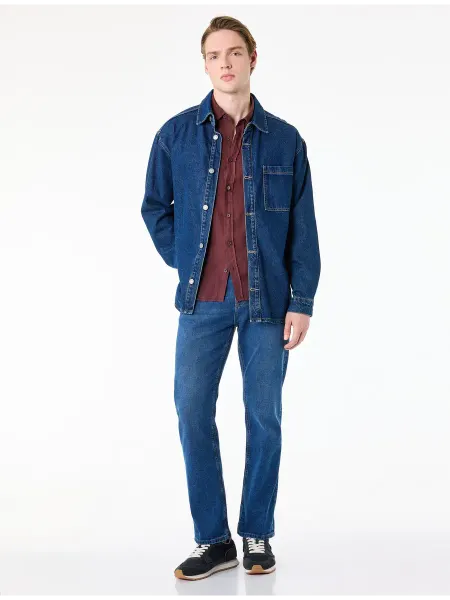 KOTON Джинсы стандартная посадка Straight Fit