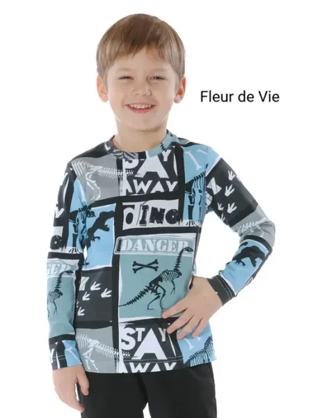 Fleur de Vie Лонгслив детский с длинным рукавом