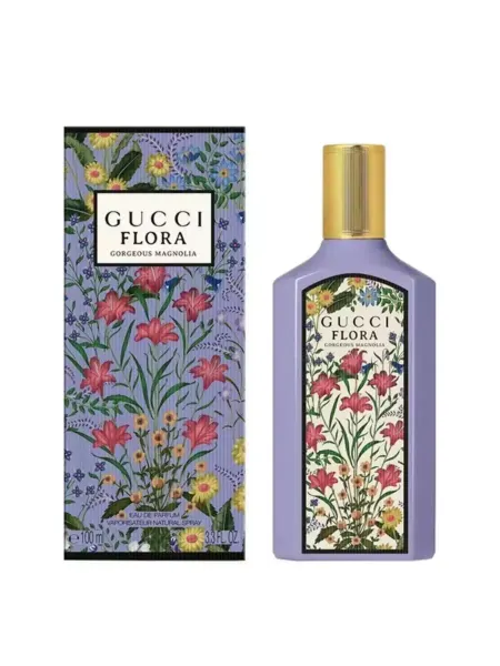 Шлейфовые духи Парфюм Gucci Flora Gorgeous Magnolia 100 мл