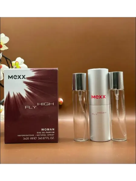 Духи в подарок Мини набор духов Mexx Fly High Woman