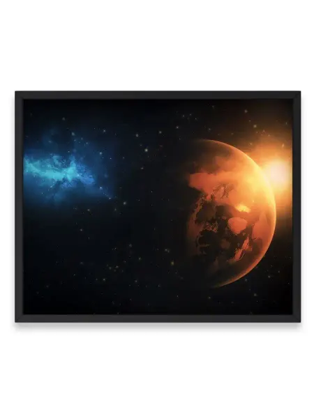 О! Мой Постер Постер для декора Космос Звёзды Galaxy Планета