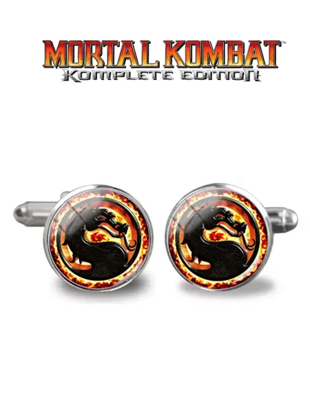 GameMerch Запонки из игры Mortal Kombat Мортал Комбат