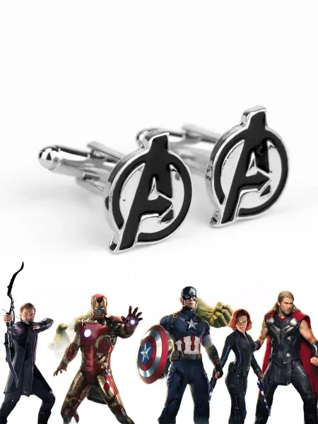 GameMerch Запонки Супергерои Marvel Мстители