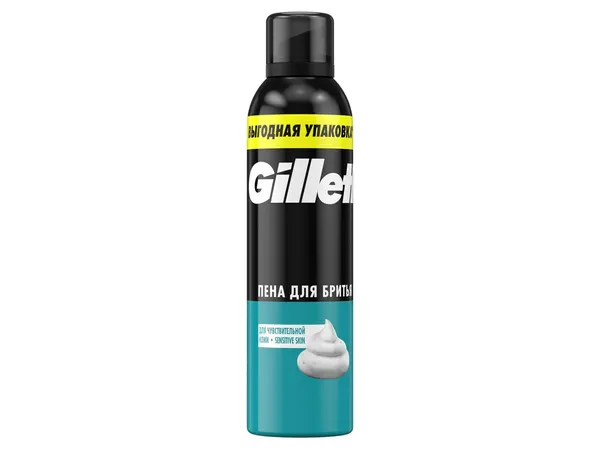 Пена для бритья Gillette для чувствительной кожи