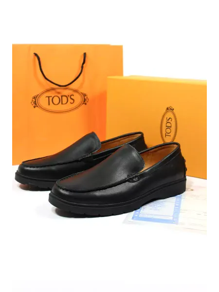 GIVE YOURSELF HAPPINESS Лоферы из натуральной кожи TOD'S