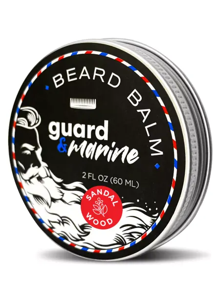Guard&marine Бальзам для роста бороды, с ароматом сандалового дерева