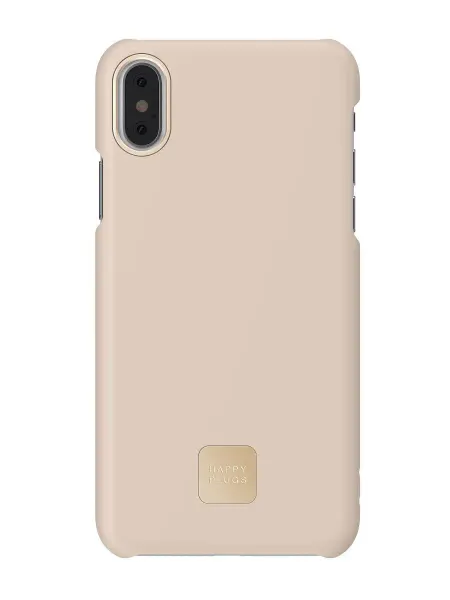 Happy Plugs Чехол на iPhone X Xs, Nude