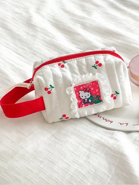 Hello Kitty Косметичка детская мягкая тканевая