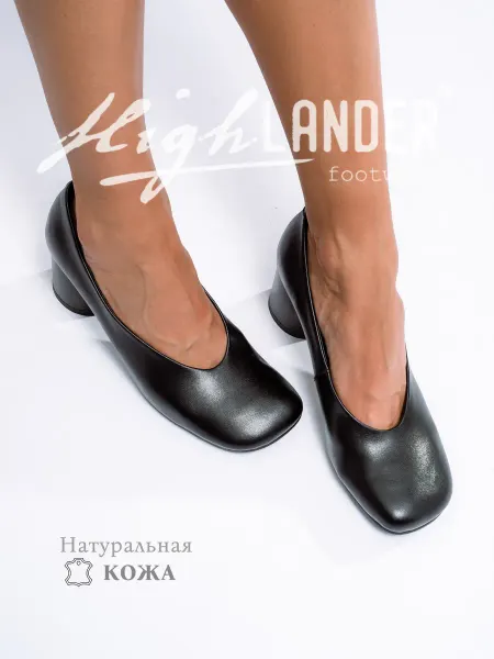 Highlander Туфли женские на толстом каблуке
