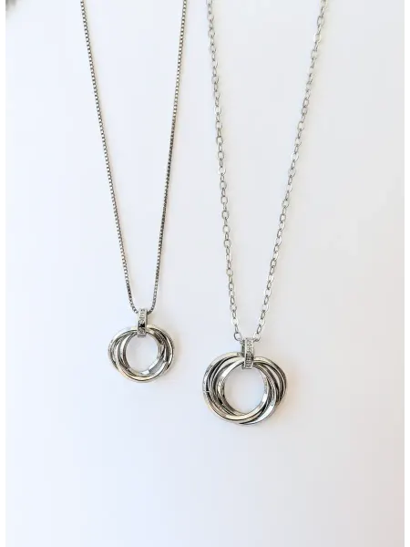 HIGHLIGHT jewelry Парные подвески для влюбленных пар и цепочки